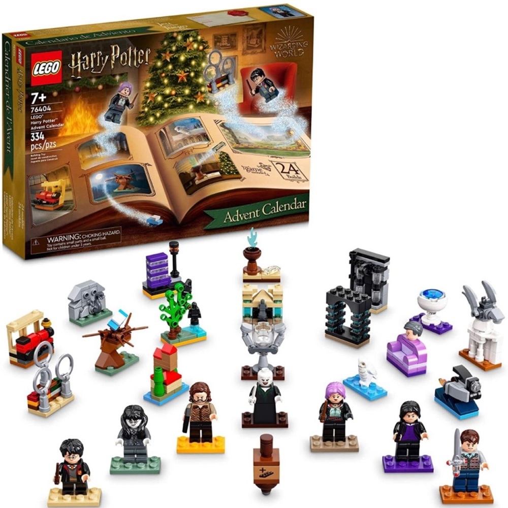 LEGO Harry Potter 2022 Advent Calendar 76404 Building Toy Set and Minifigures